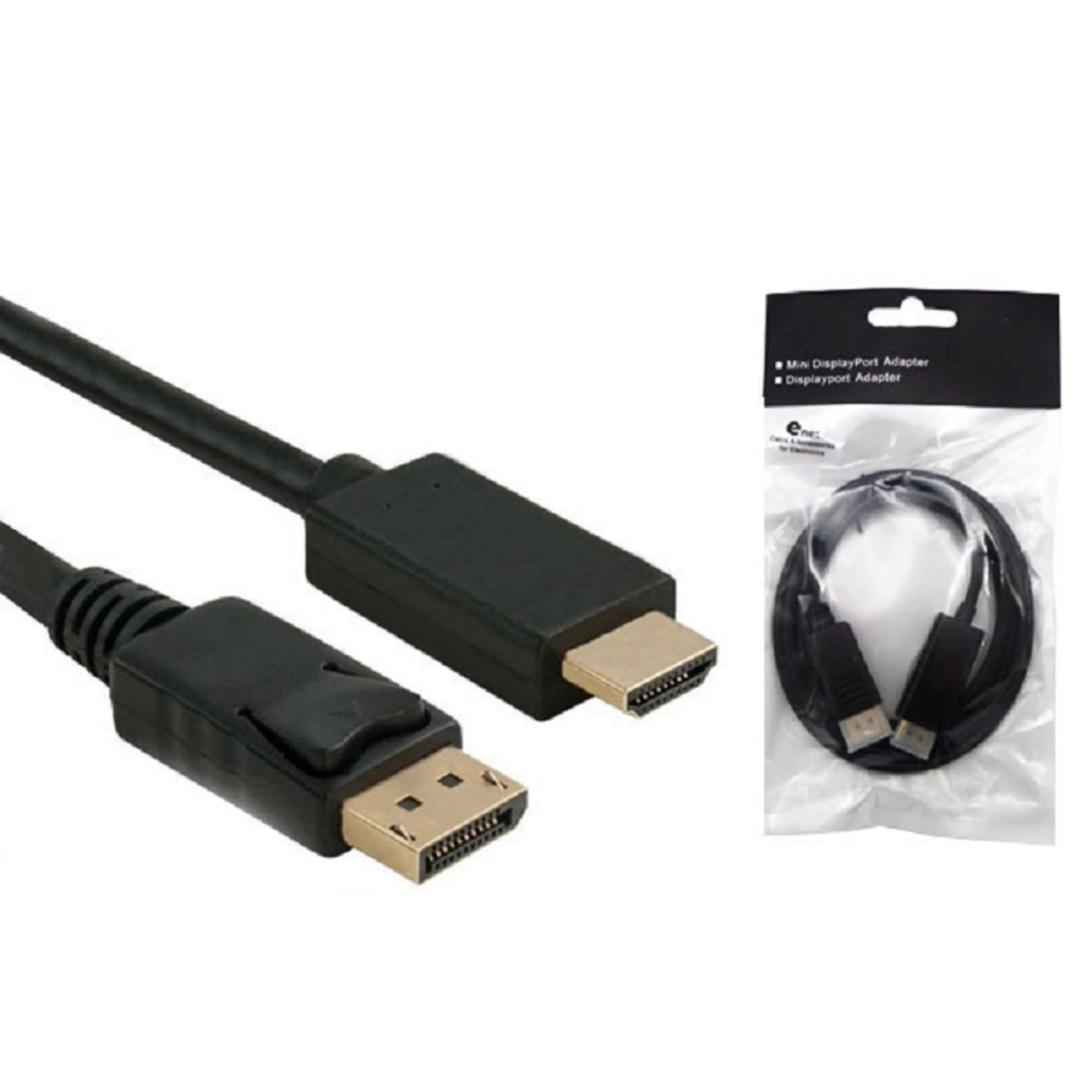 کابل تبدیل  DISPLAY PORT  TO HDMI با کیفیت 4K به طول 1 متر | شناسه کالا KT-000225